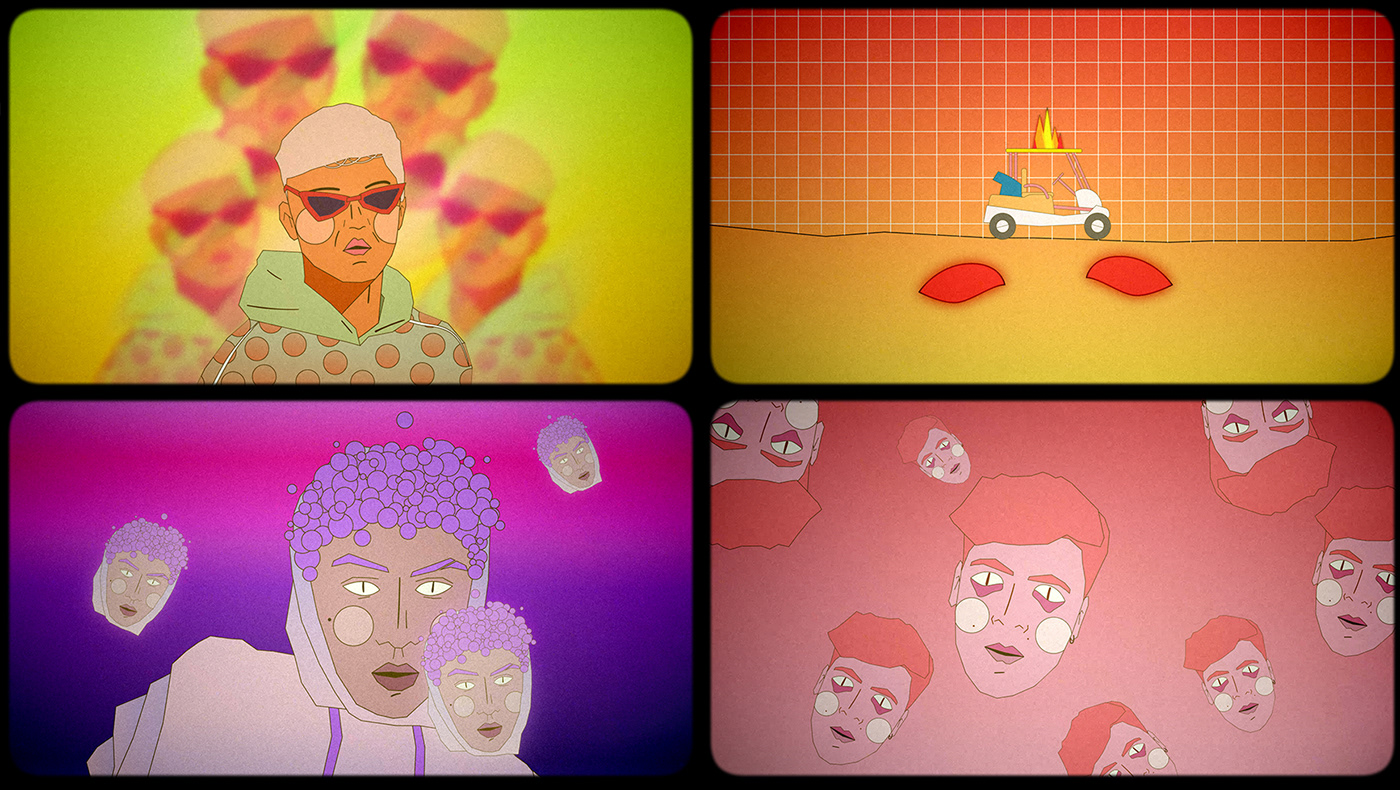 2DAnimation animation  animationvideo DAB musicvideo papelitos saintdab trap vanvan