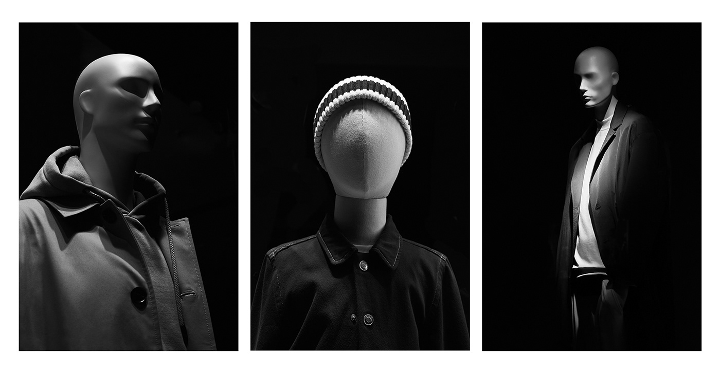 anonymous blackandwhite contrast faceless Fashion  hard light puppet