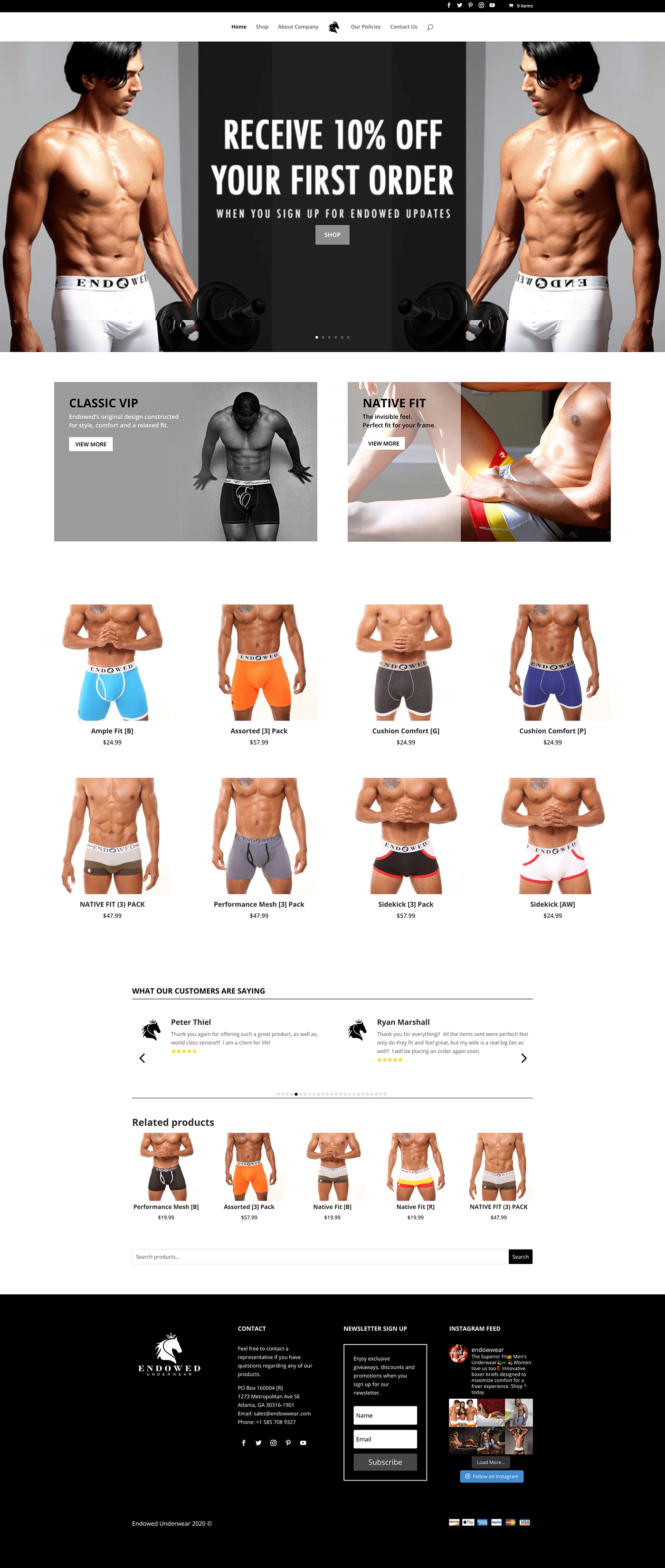 black owned branding  e-commerce Fashion  online store UI/UX underwear Web Design 