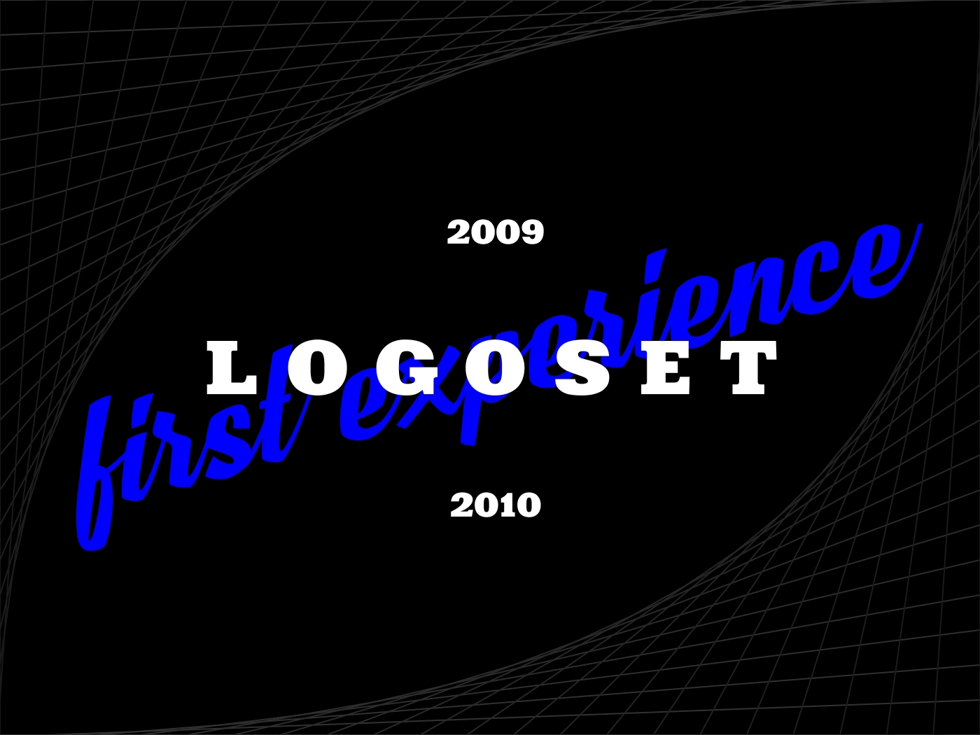 first 1st logo design old 2009-2010