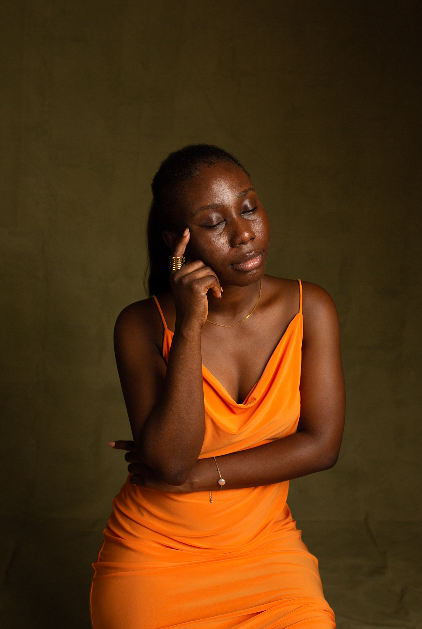 brown skin Photography  portrait portrait photograph simple portrait