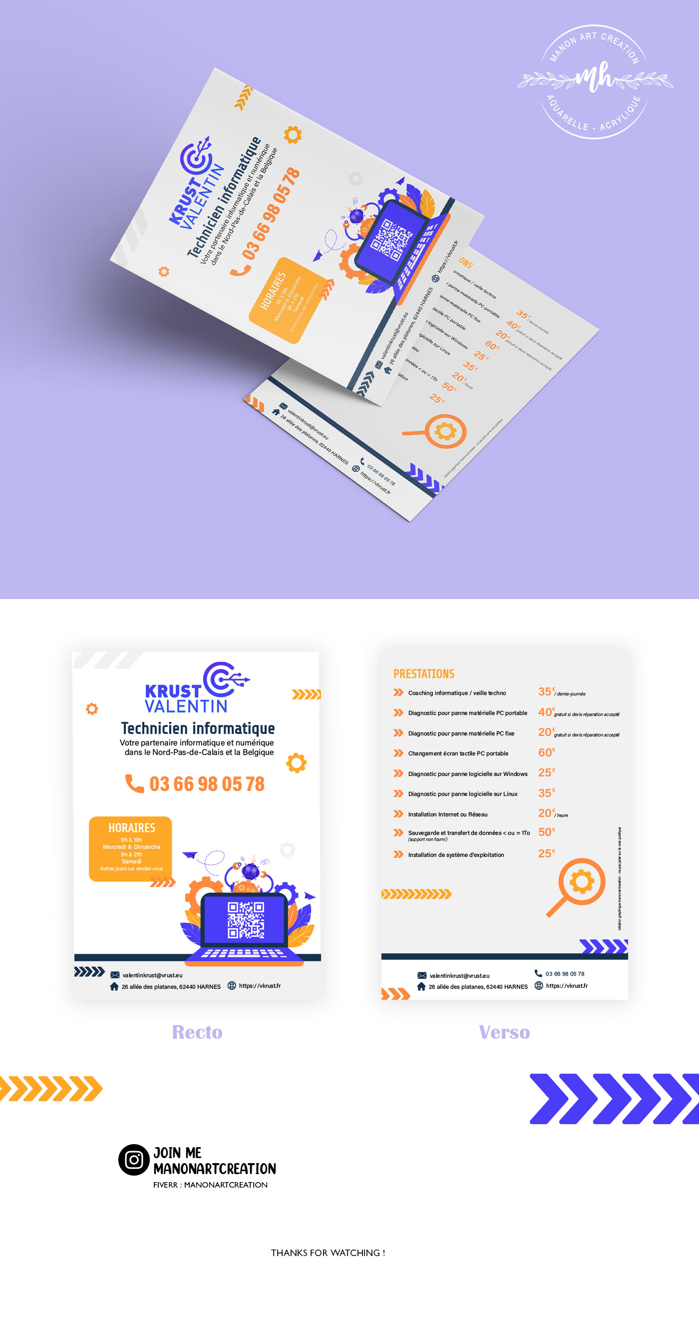 colorful flyer graphic design  grey informatic orange smooth vector violet