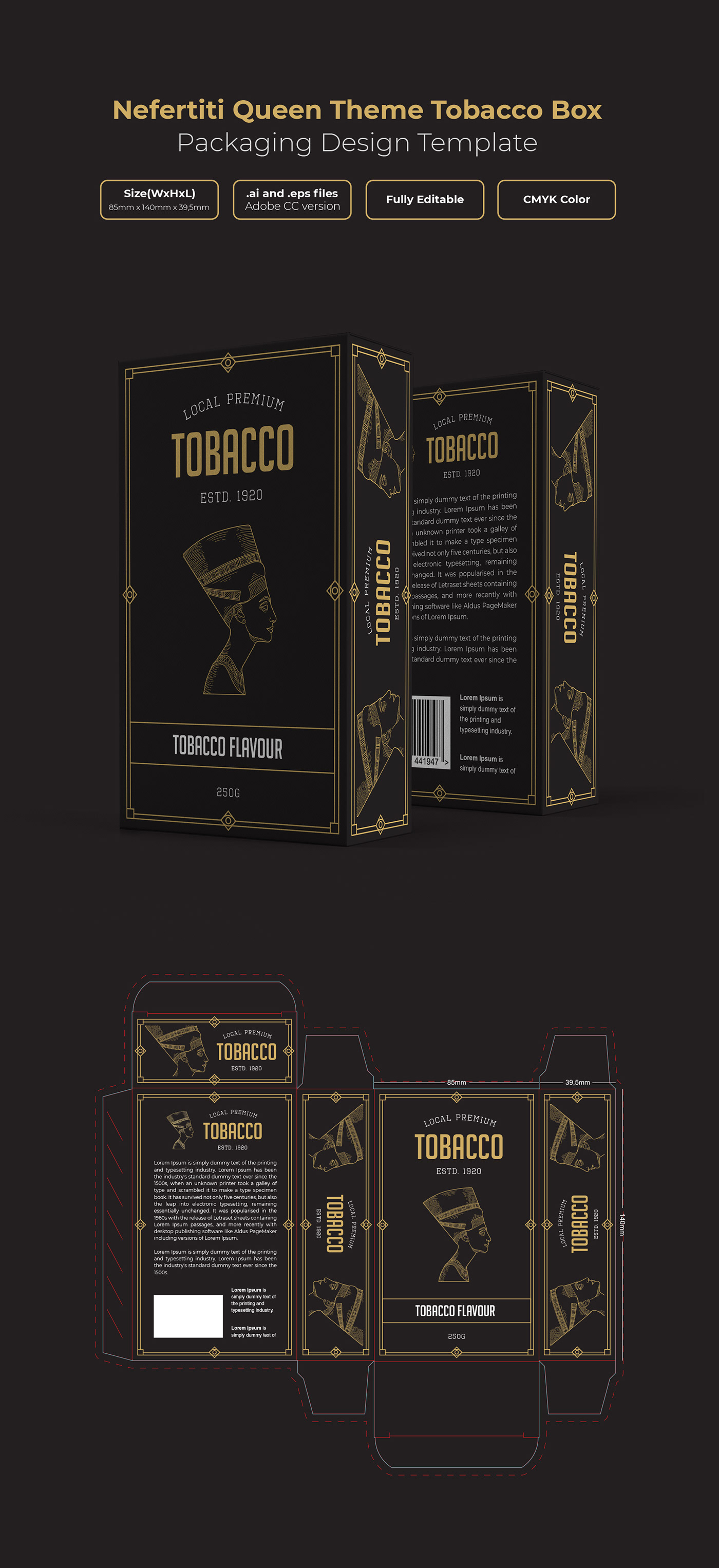 box design Label package Packaging packaging design tobacco