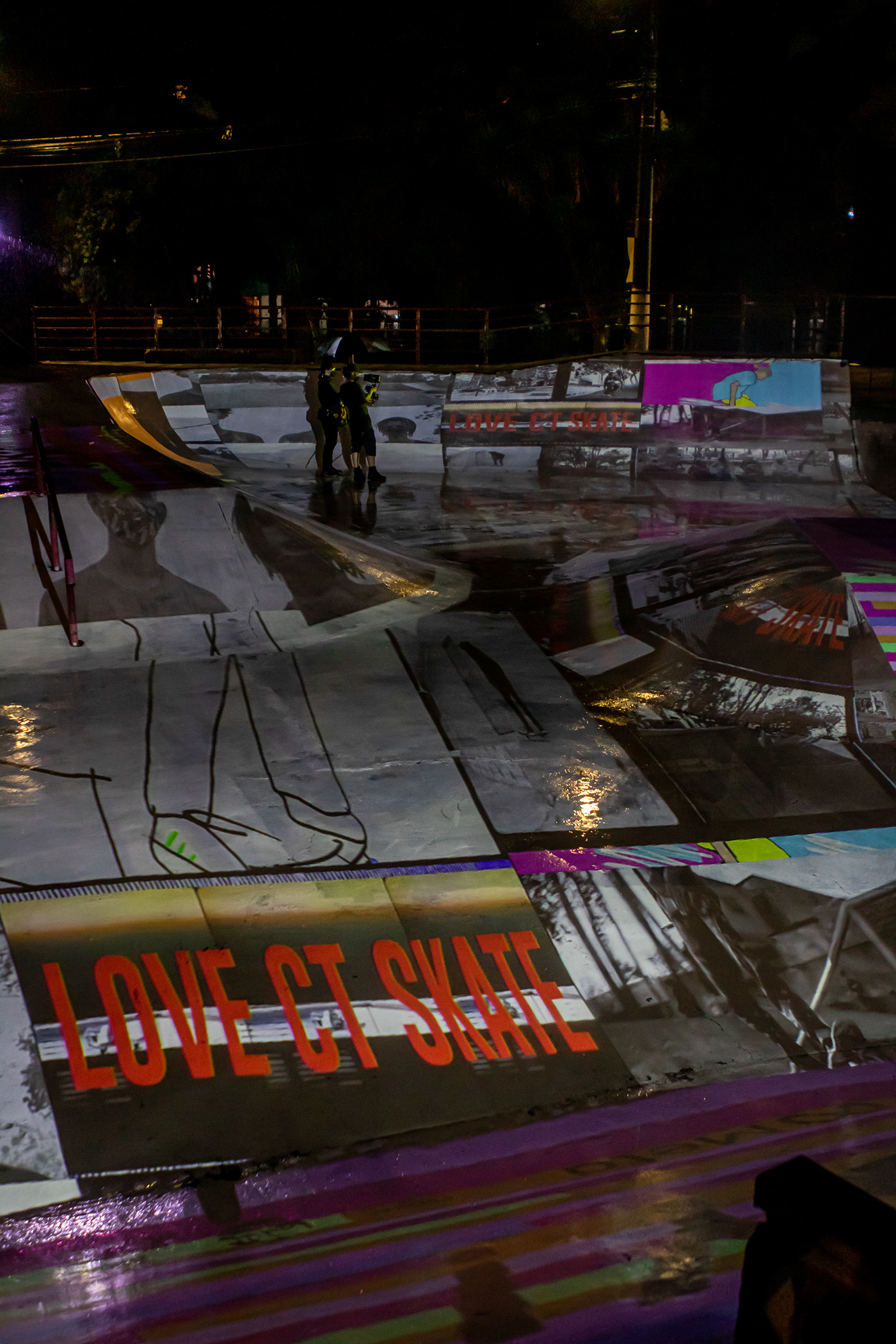 Canon chuva maping Photography  pixel projeção mapeada skate skateboard Still