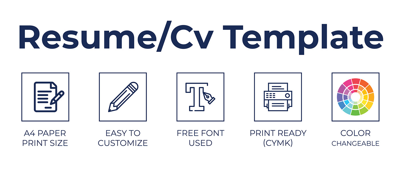 CV template idml Resume indd resume psd resume ai eps resume cover resume template modern