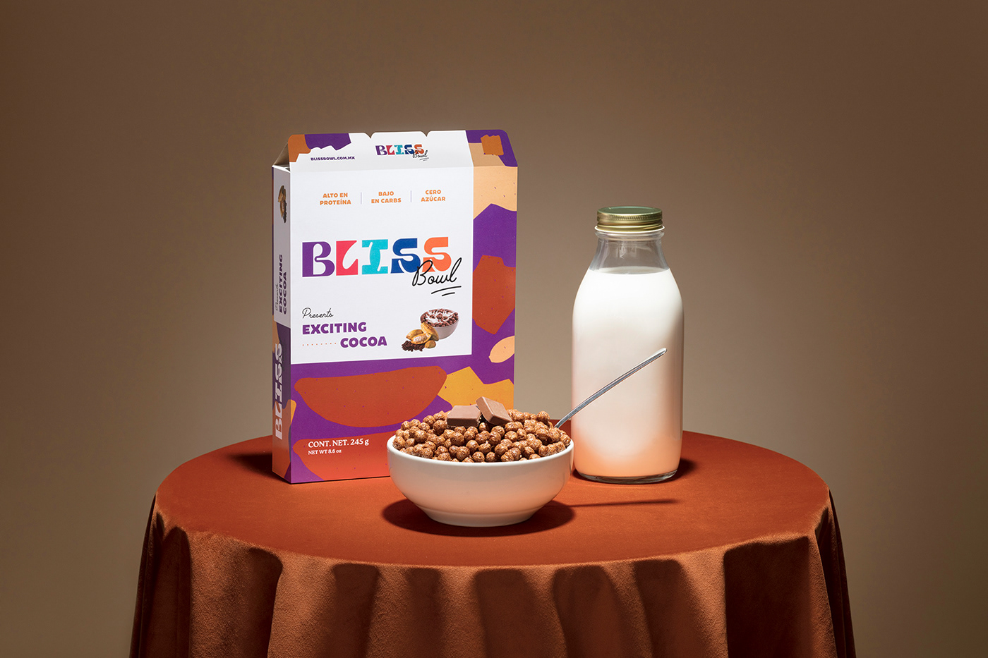90s branding  Cereal milk nostalgia Packaging pattern Retro type Web