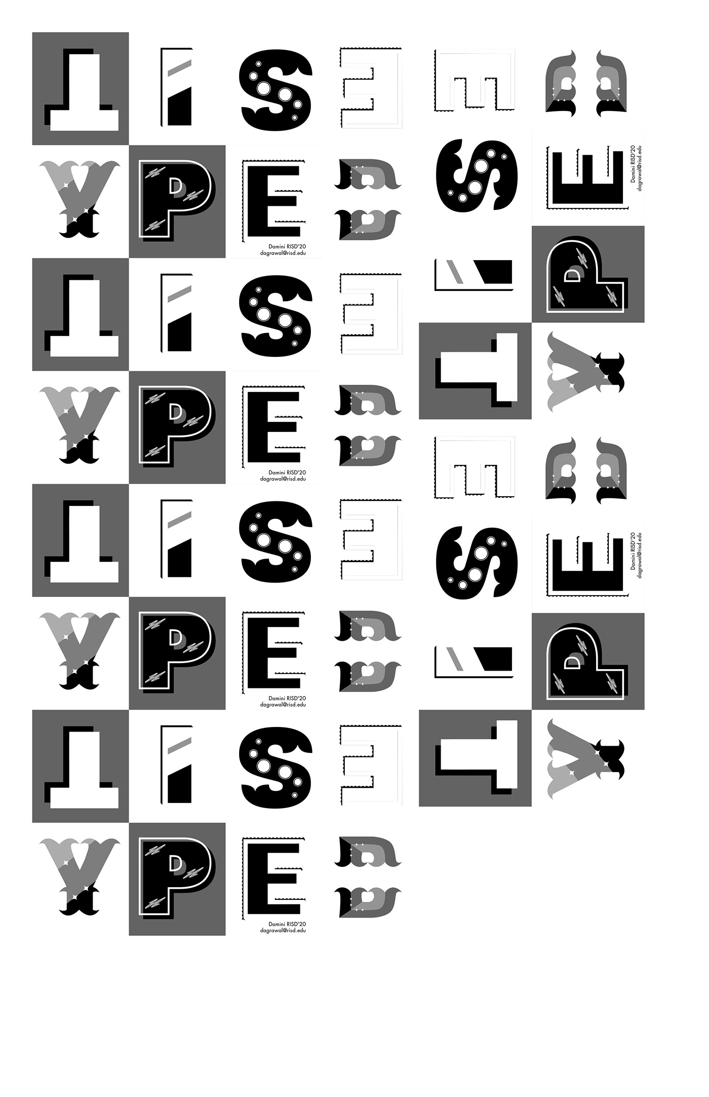 Zine  Miniature graphic design  desi typography   risograph