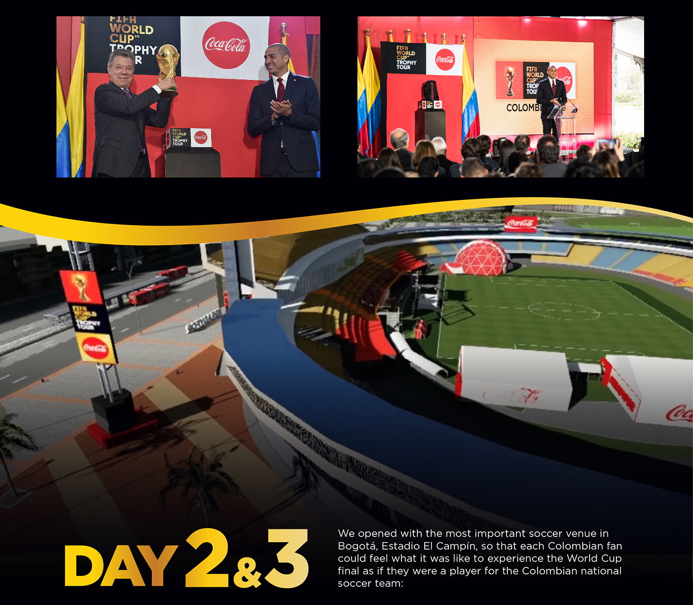 brand experience Coca-Cola FIFA world cup promo & activation Event