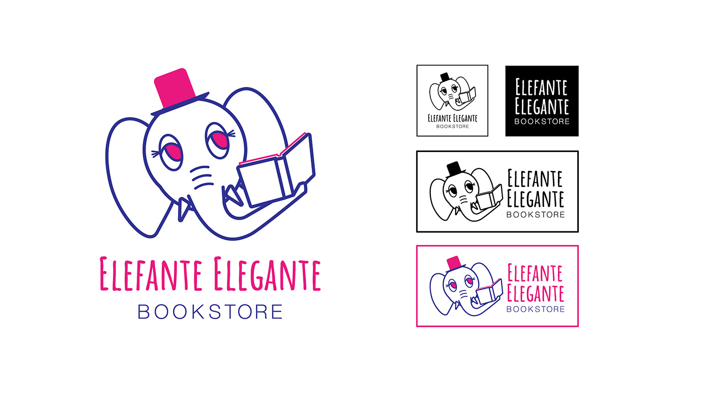 bag bookmark Bookstore Brand Design business card identity Logo Design tshirt visual identity Retail