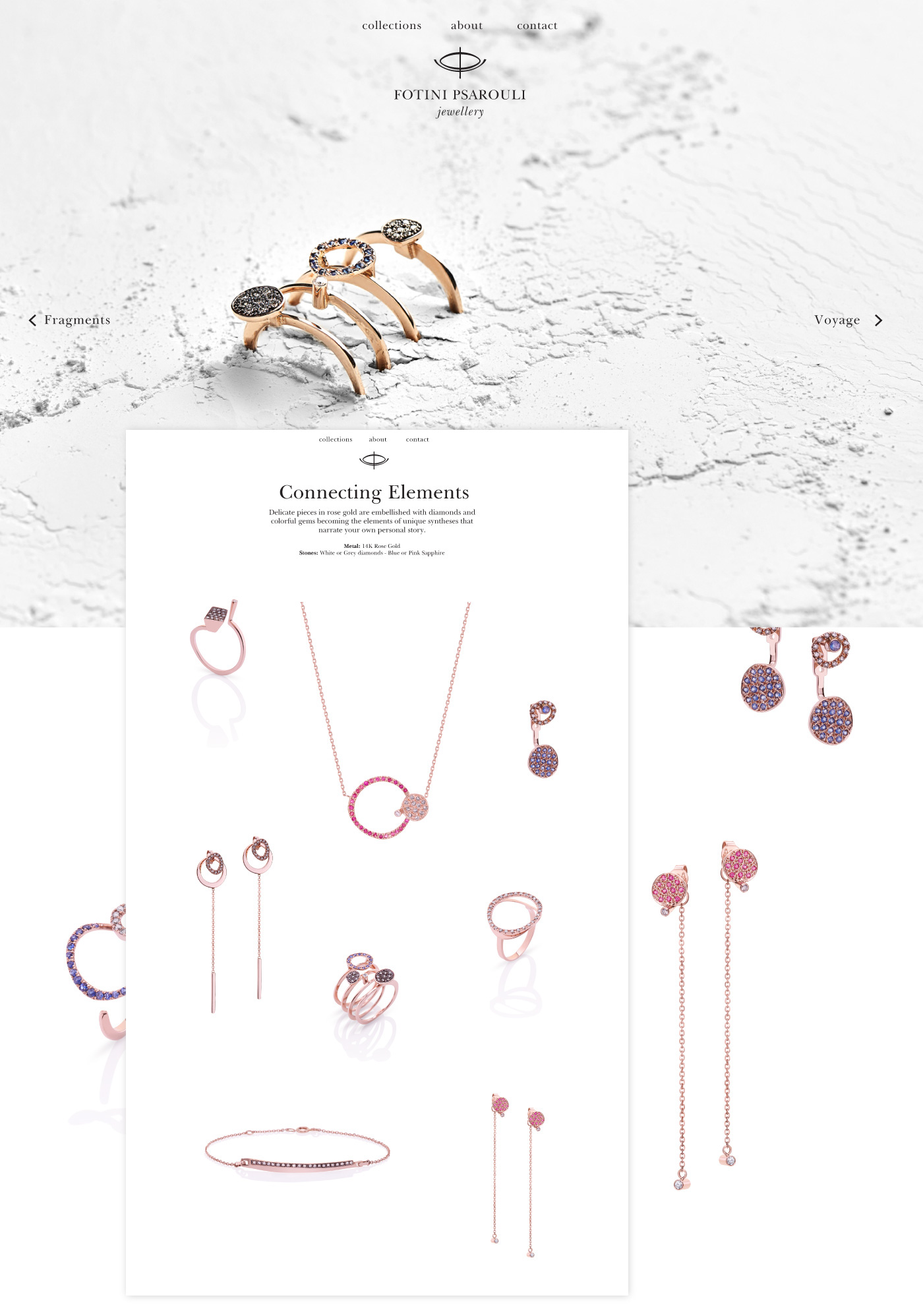Jewellery Website elegance luxury