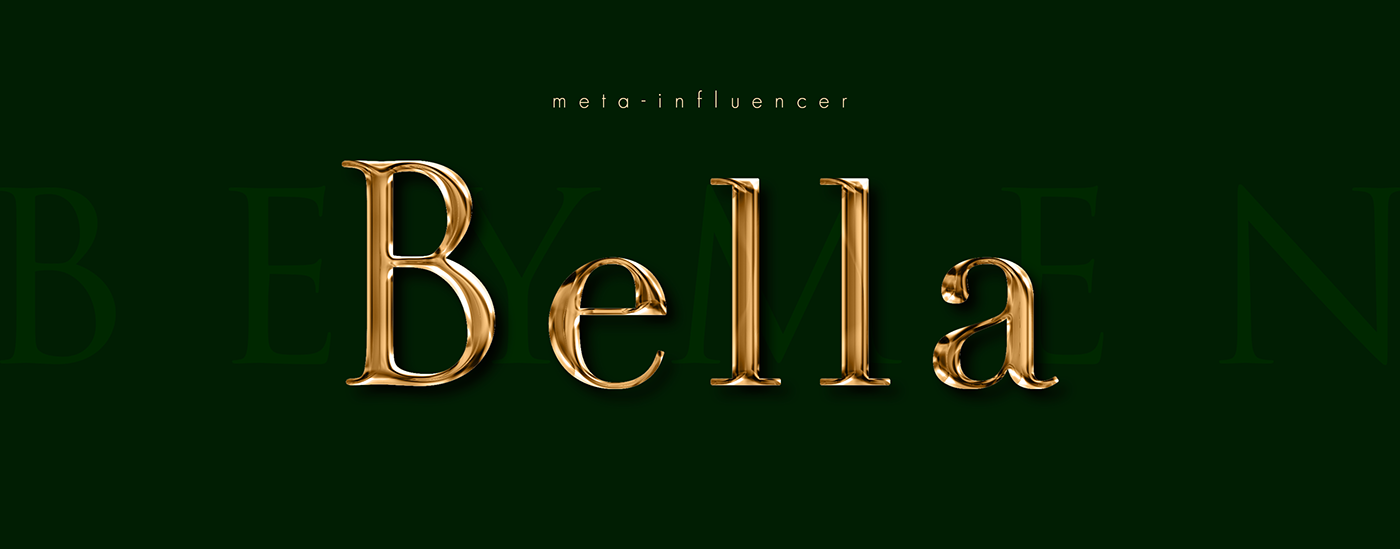 Bella beymen Character design  digital illustration Fashion  metaverse nft