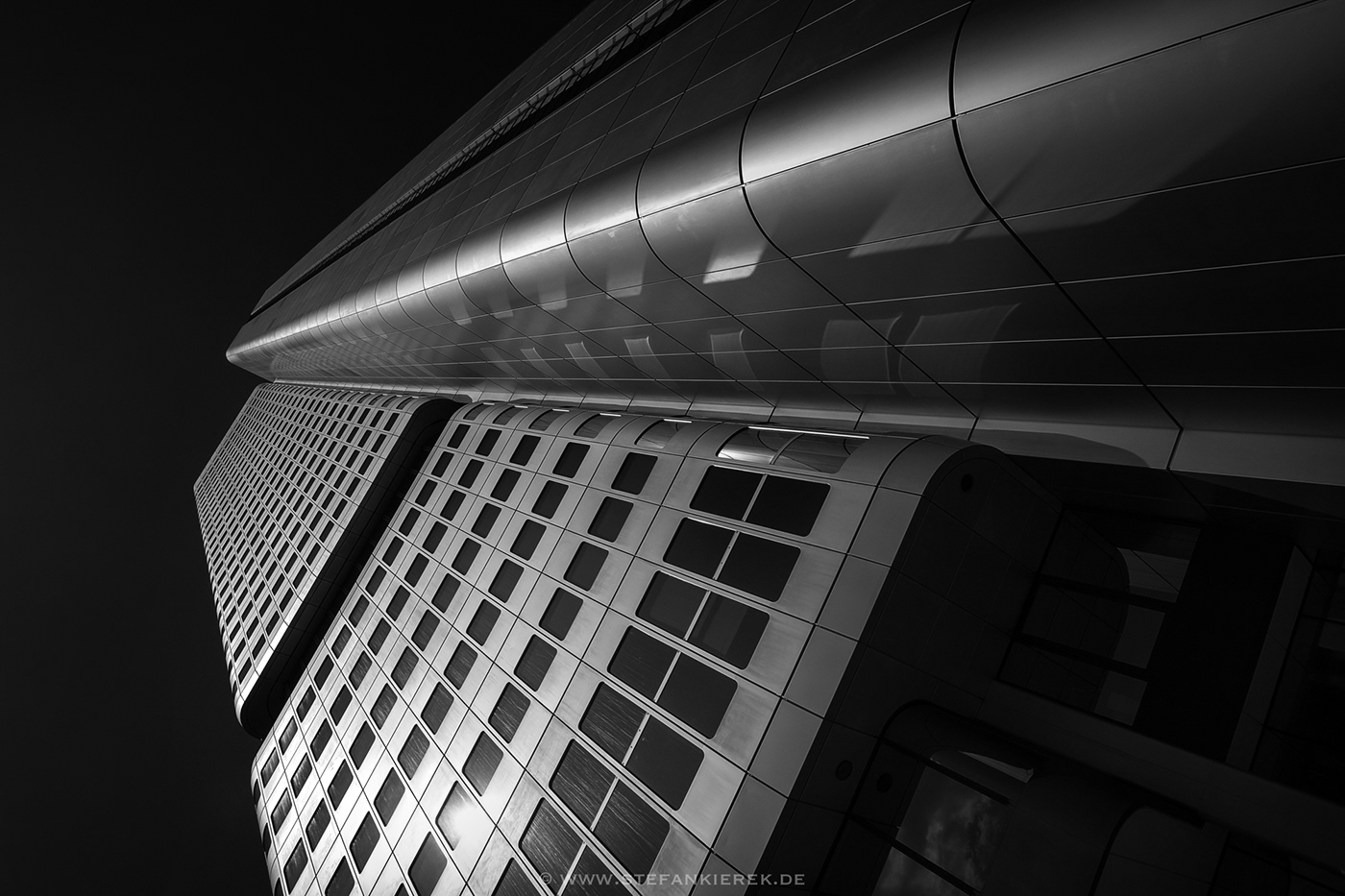 architecture Frankfurt monochrome