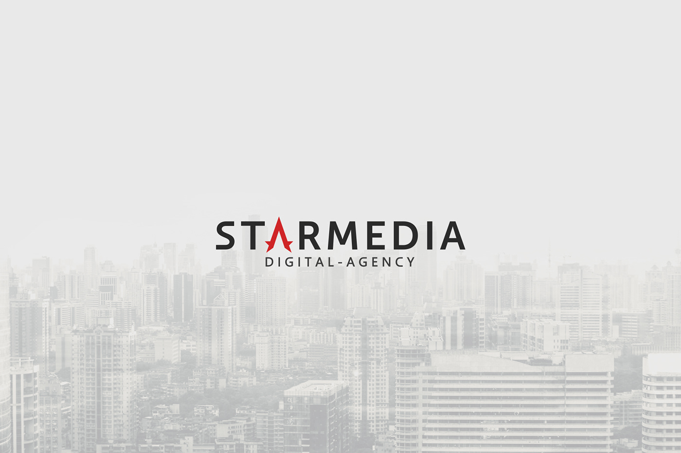 branding  star media agency Logotype logo business card