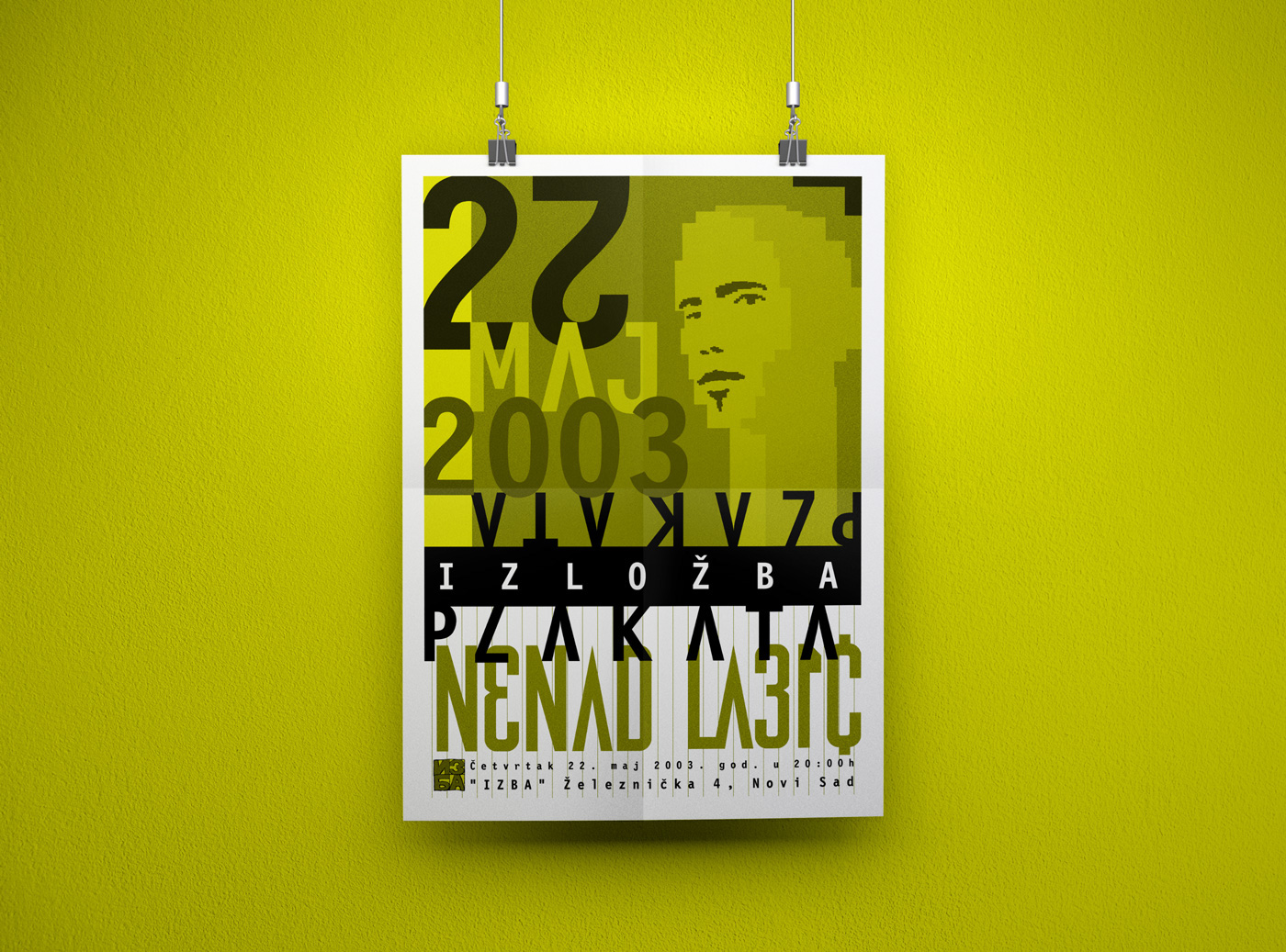 posters typography   Photography  Exhibition  theater  ILLUSTRATION  low budget Novi Sad UPIDIV