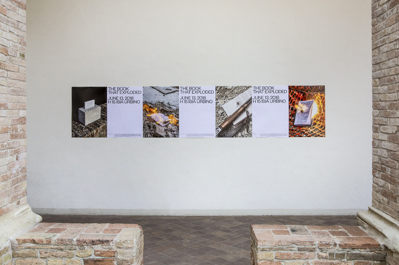 Burroughs virus language editorial Exhibition  swiss ISIA Urbino book design fire shoot
