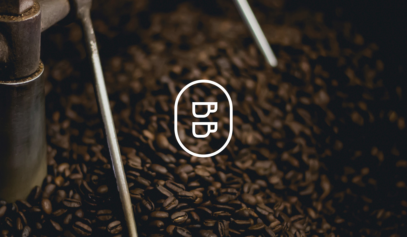 Black Bean Coffee Logo Design