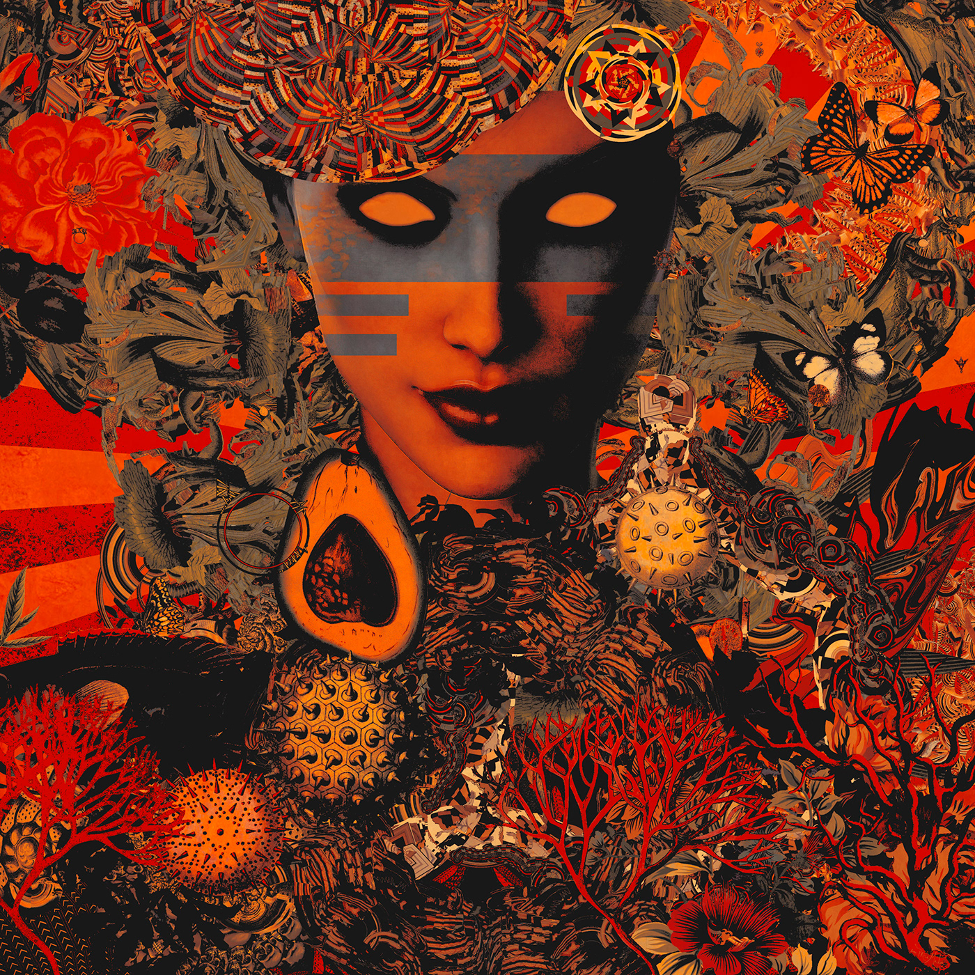 artprint poster gig posters psychedelic surreal art album covers ILLUSTRATION  pop surrealism spain