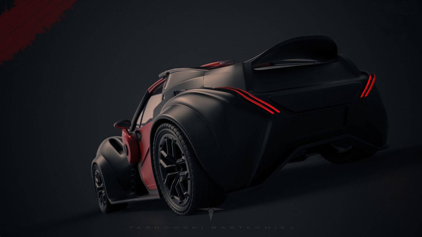 3ds MAX car TB one