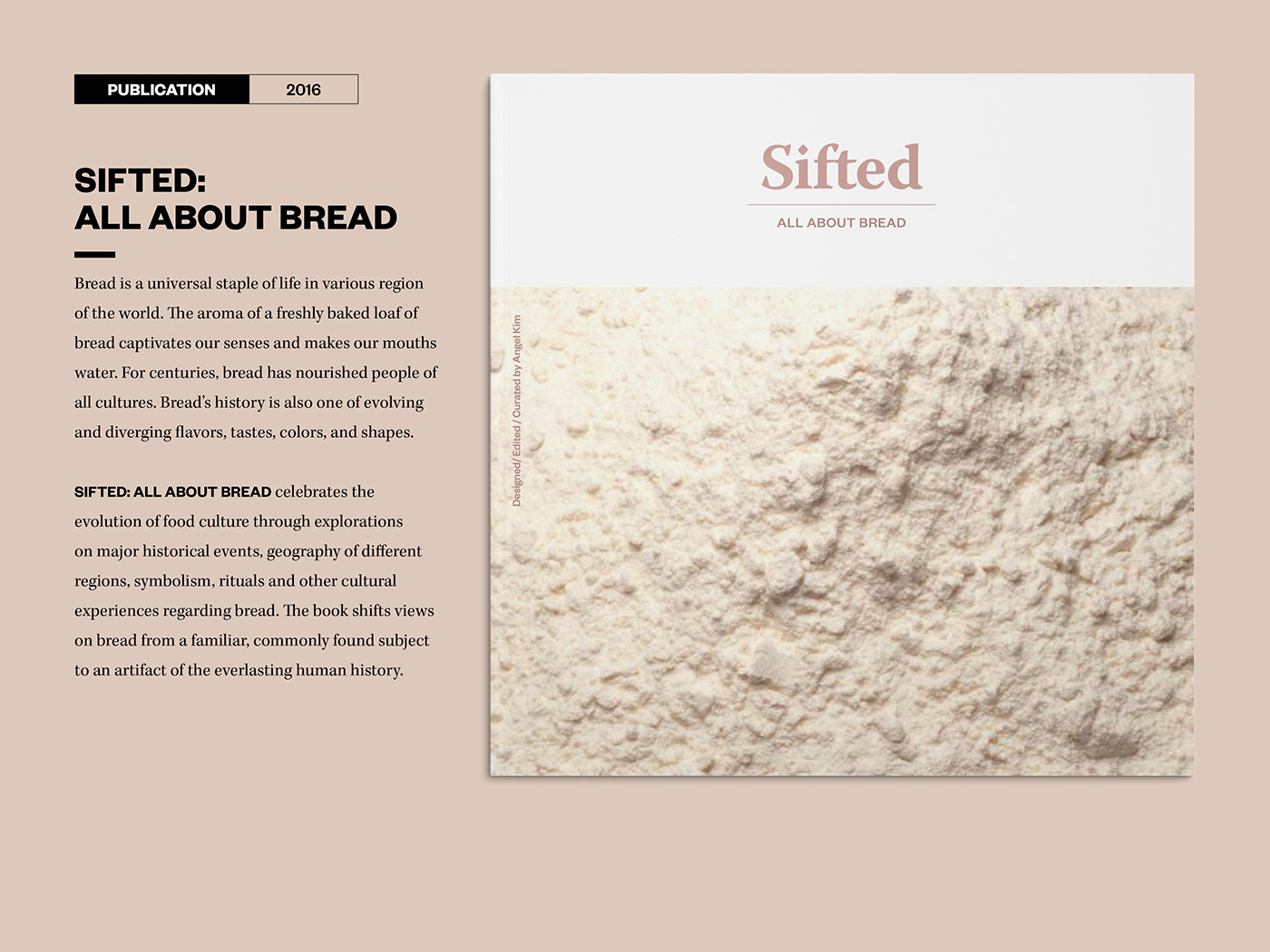 publication design bread editorial design  book design art direction  history