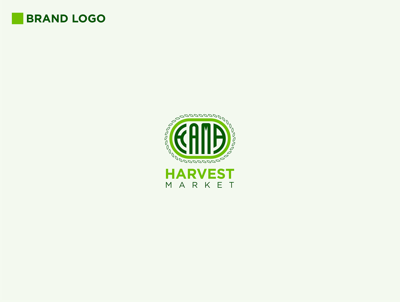 logo branding  brand brand identity graphic design  Brand Design logos portfolio branguidelines HARVESTLOGO