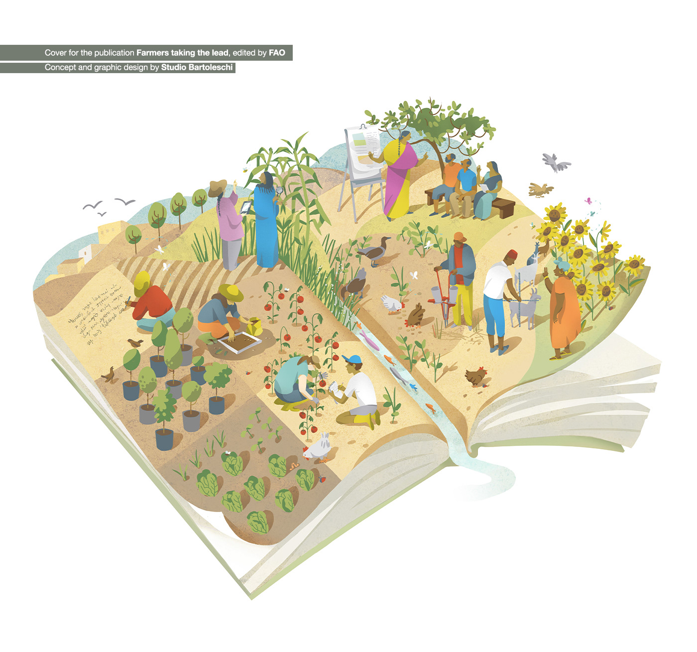 agriculture book cover fao ILLUSTRATION  Sustainable