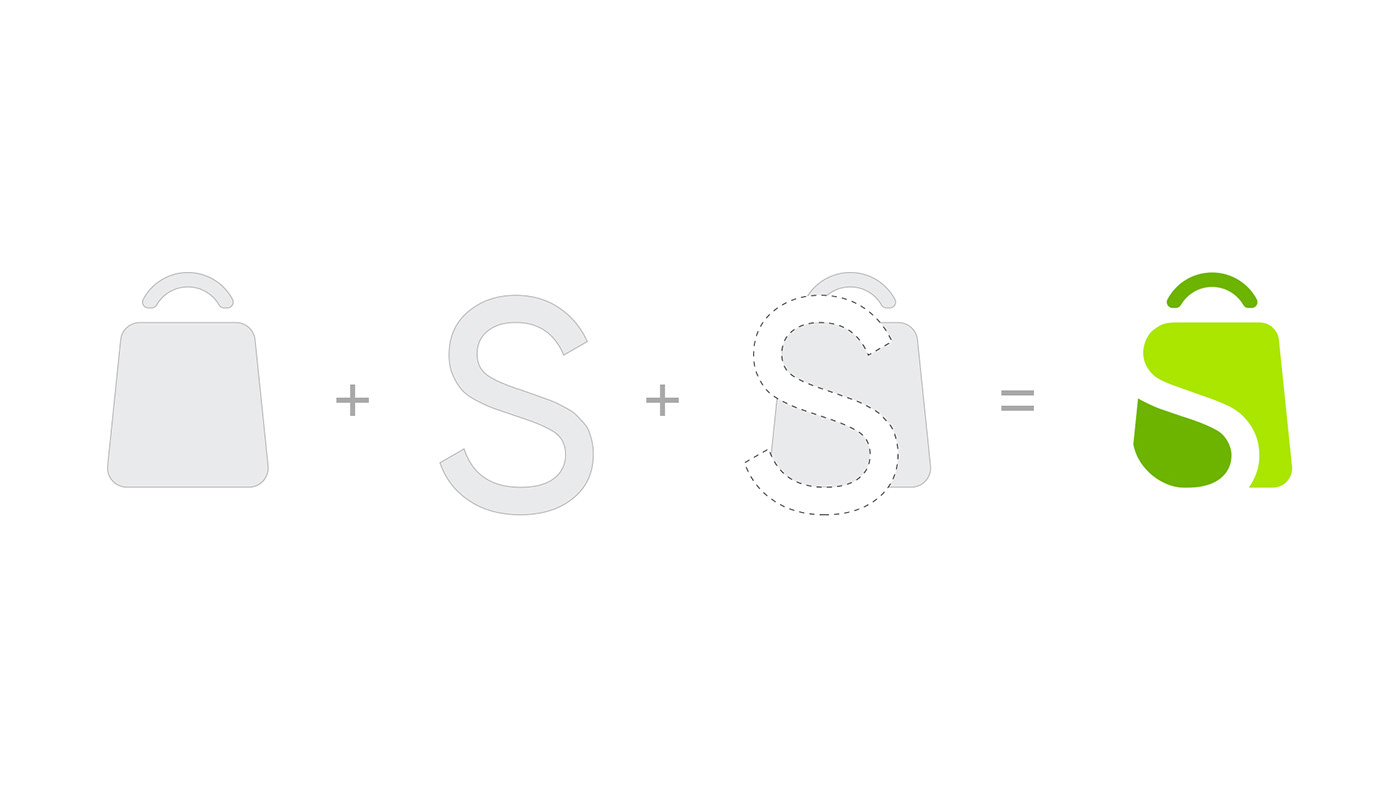 branding  cart design identity logo Logotype print shop symbol webshop