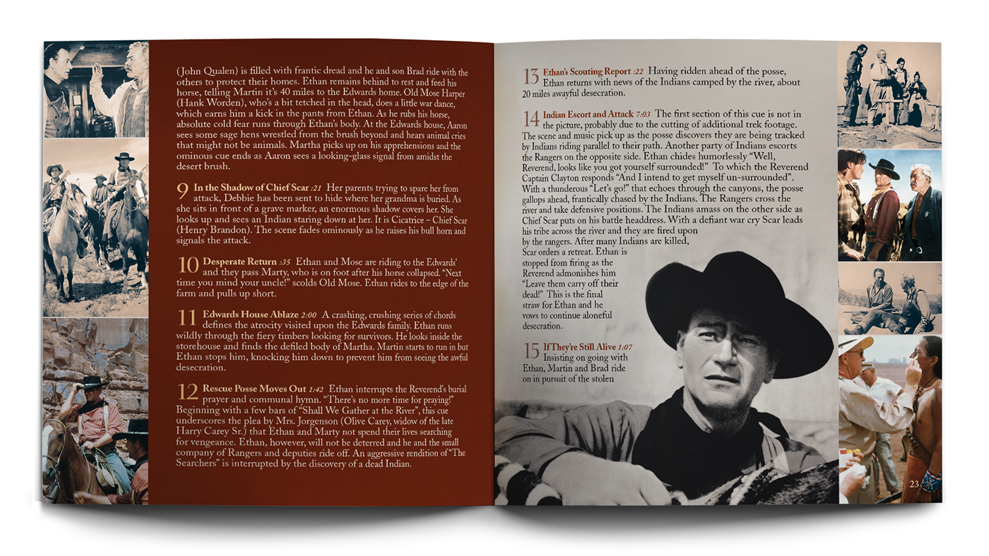 BYU Film Music Archives John Wayne John Ford Warner Bros. CD soundtrack max steiner western