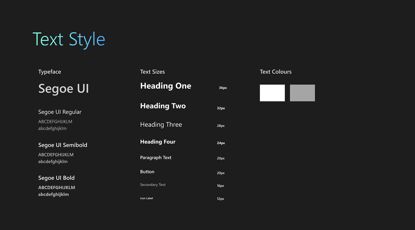 design design system Hololens Mixed Reality Style Guide UI ui design UI/UX user interface ux