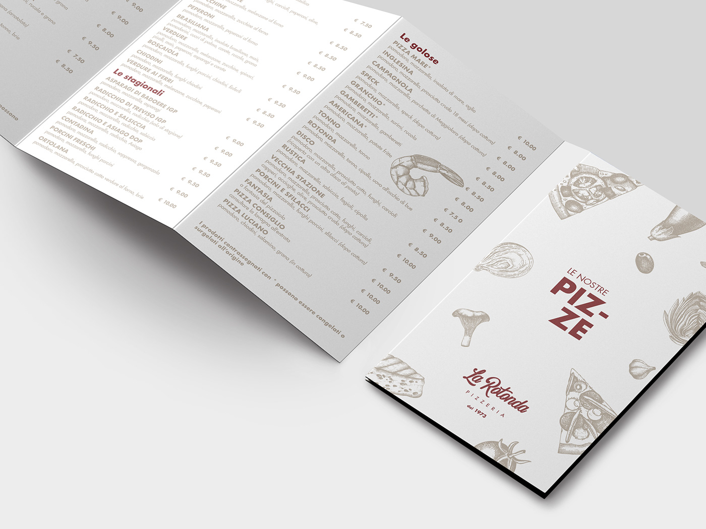 Brand Image graphic design  branding  brochure restaurants progettazione grafica editorial design  publishing  