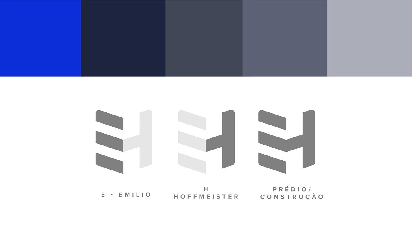 brand brand identity branding  construção design Engenharia identidade visual Logo Design marca visual identity