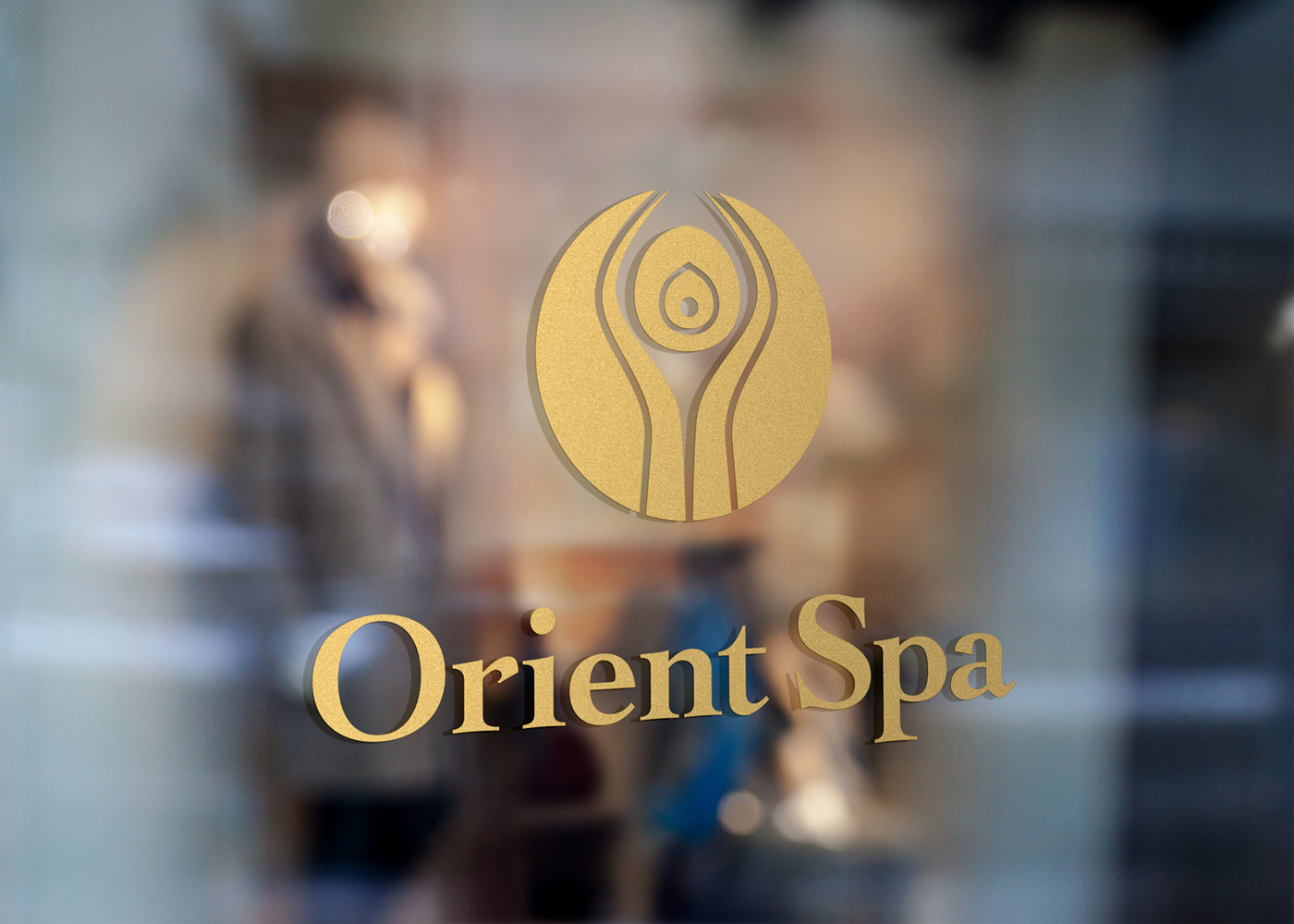 Spa massage Thai Orient texture car Corporate Identity
