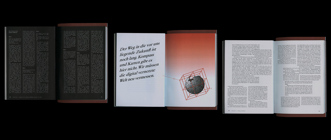 Books Design editorial graphic design  ILLUSTRATION  typography   screenprint modern Digitalisierung digital media