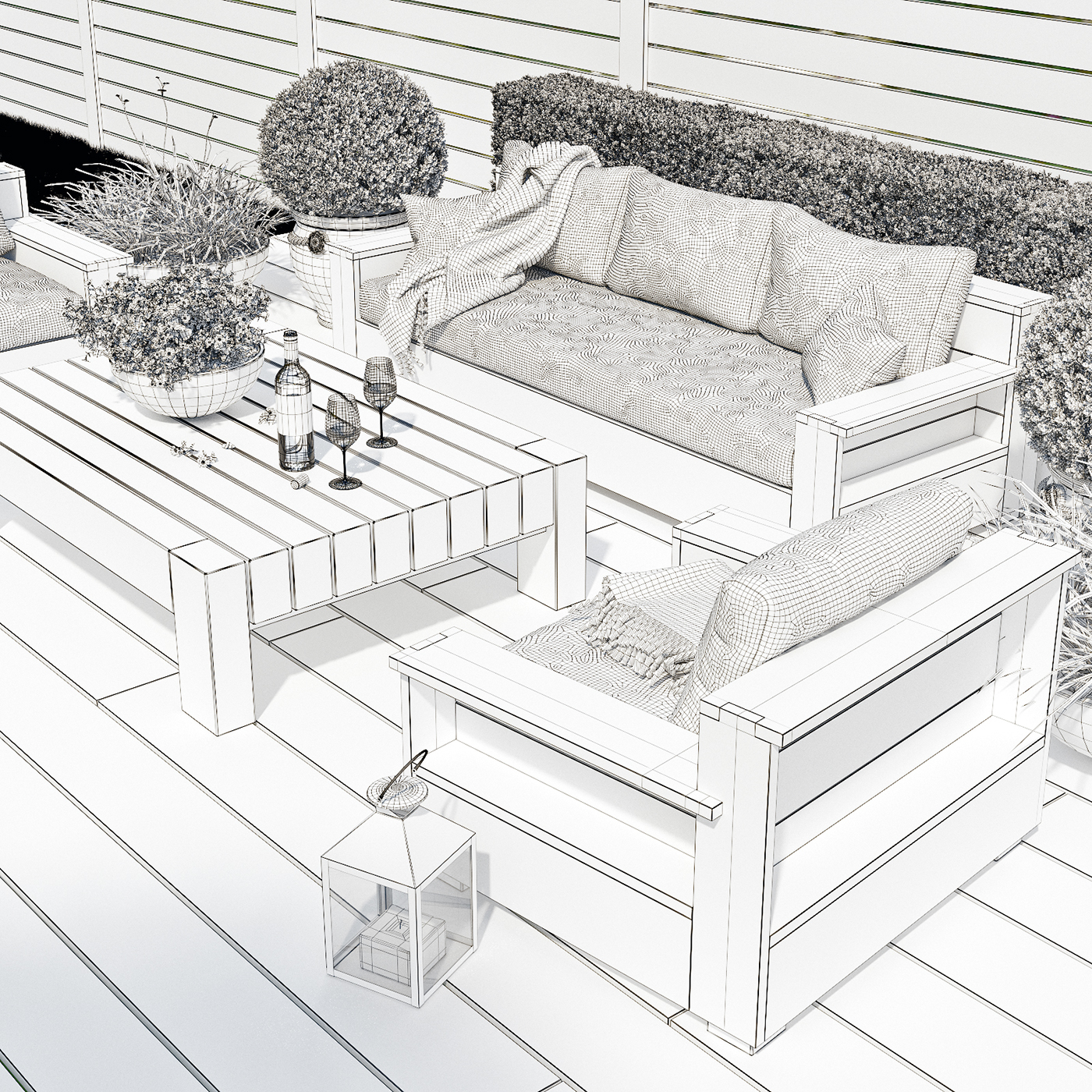 terrace Patio Garden Furniture recreation Plant boxwood yard