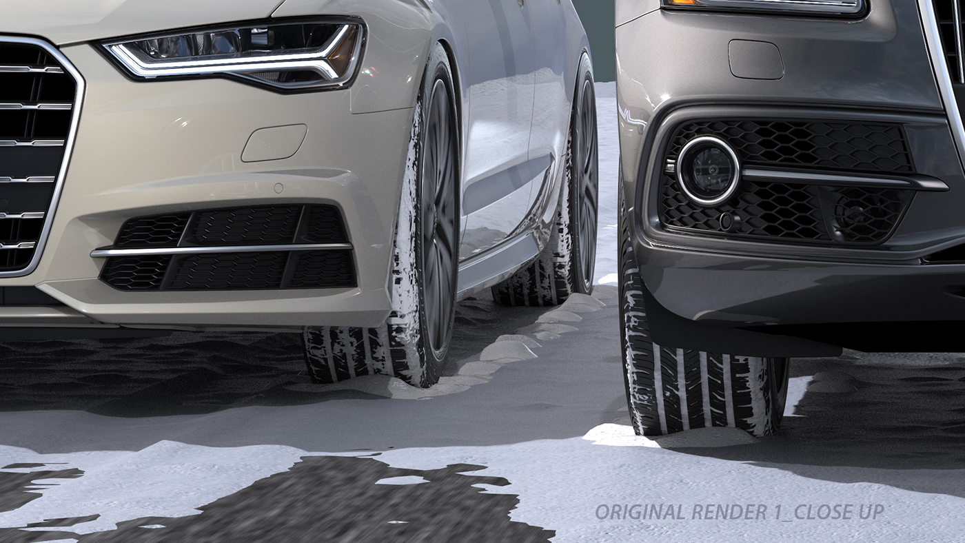 Audi CGI automotive  