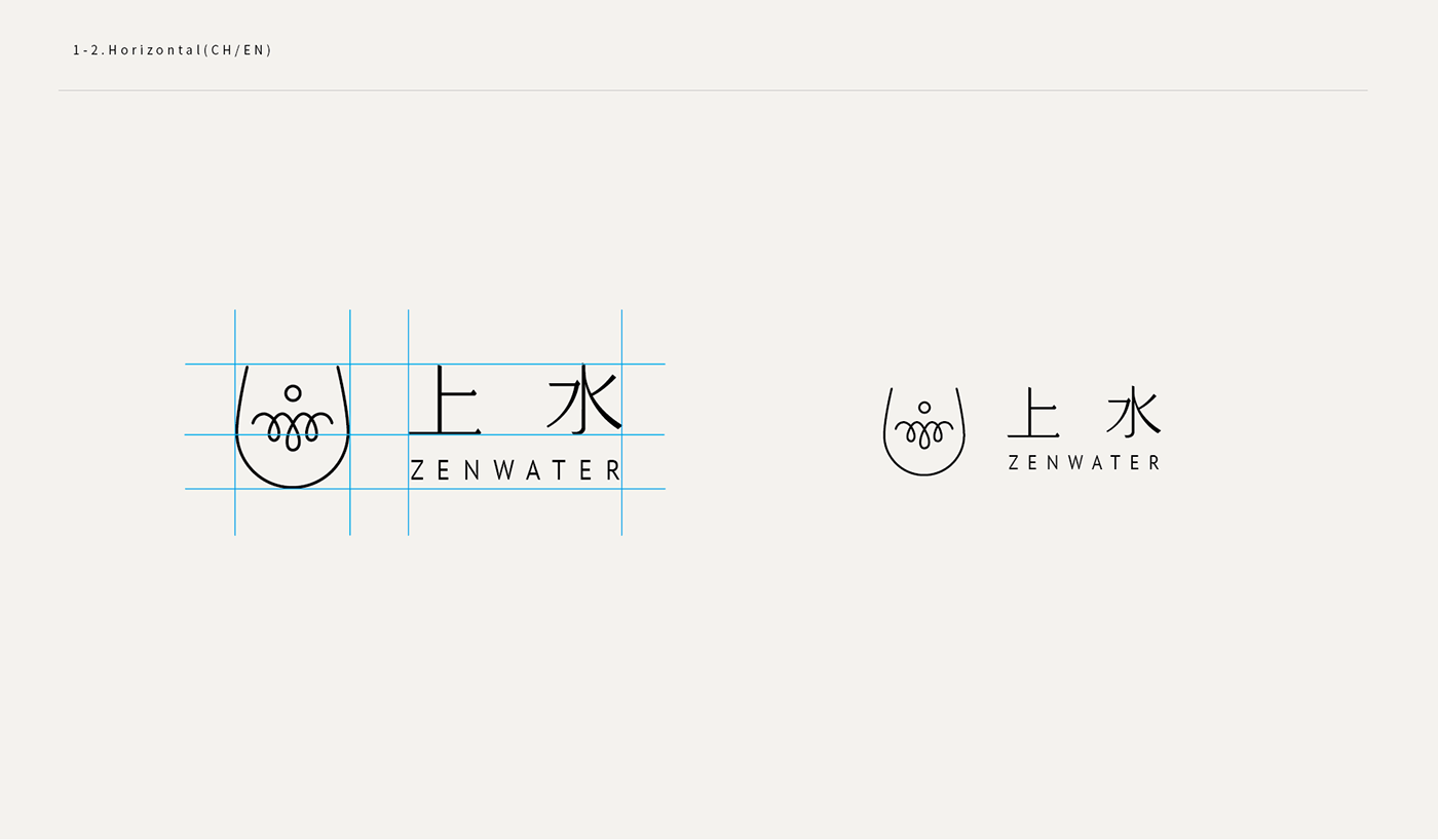 branding  easterndesign yihsuanli businesscard Geometrical identitydesign Waterbrand