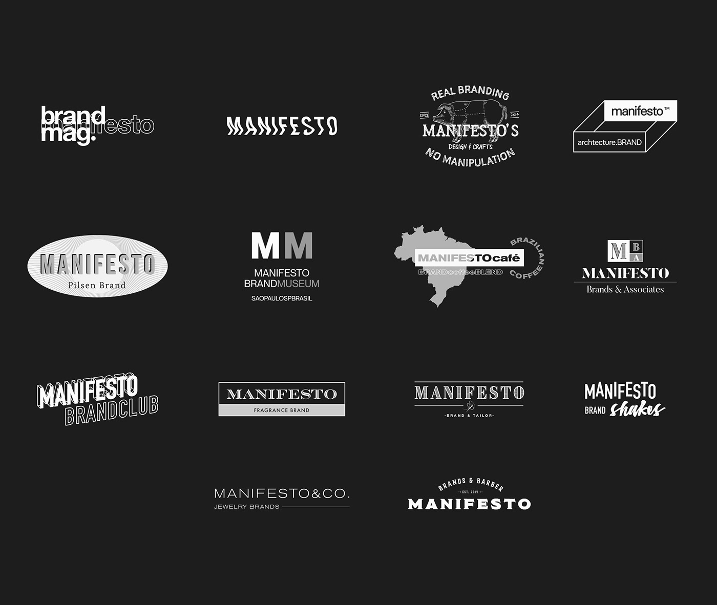 logo brand marca graphic design  branding  magazine club barber Coffee