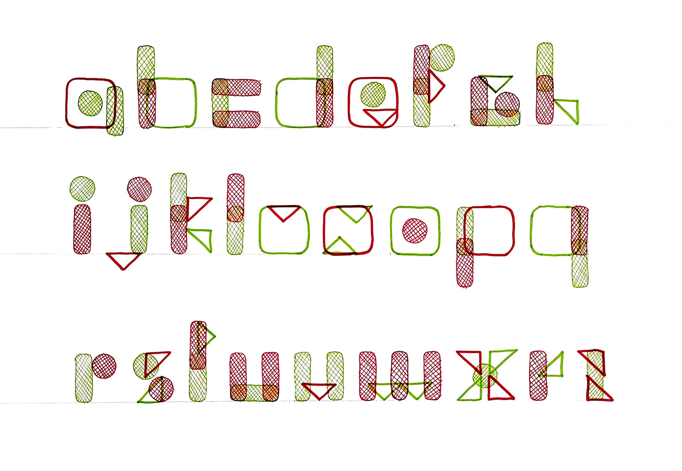 typography   typo caractère typographique Typographie modular module Caractère modulaire