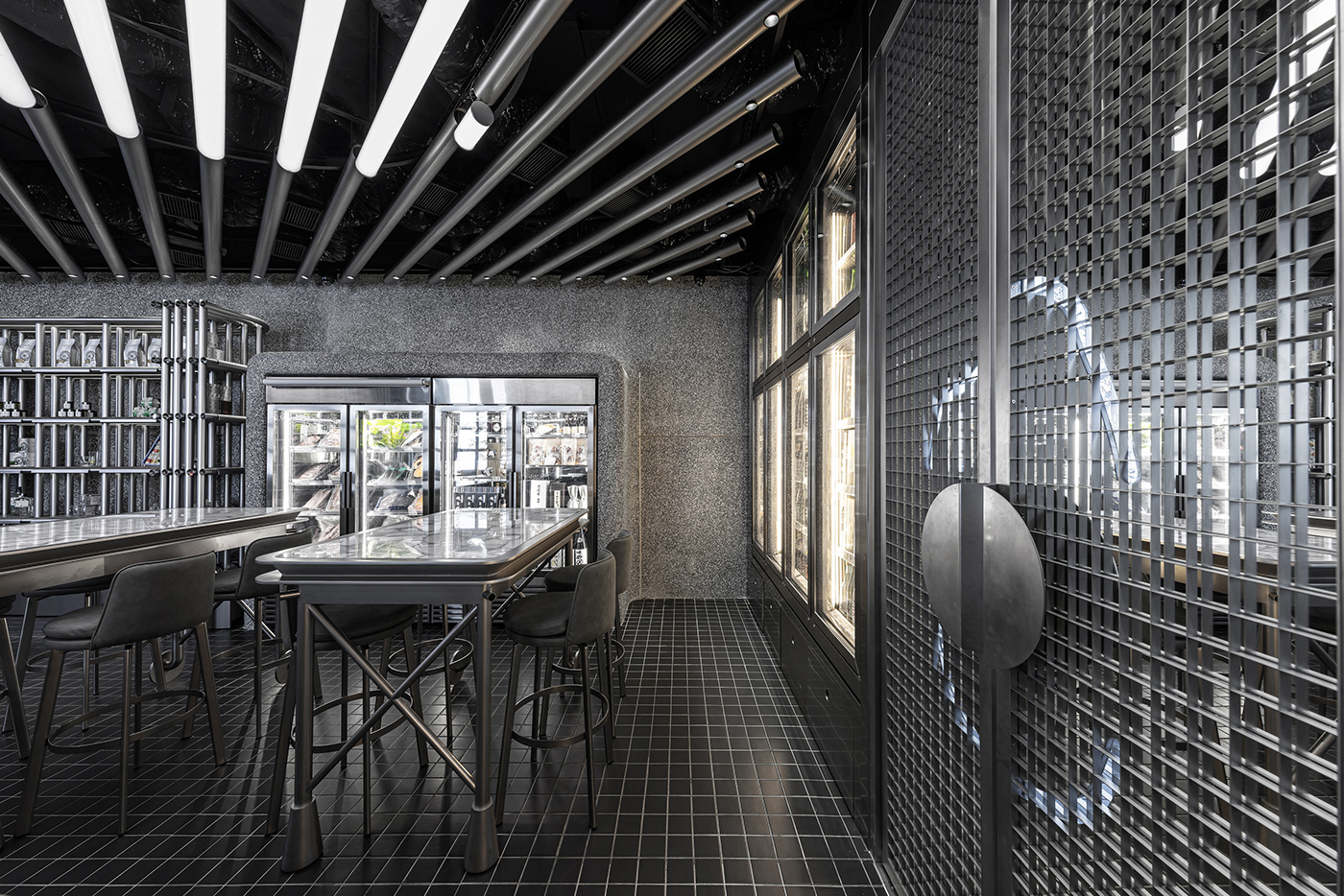 cafe interior design  Japanese Restaurant laboratory omakase restaurant design Sake