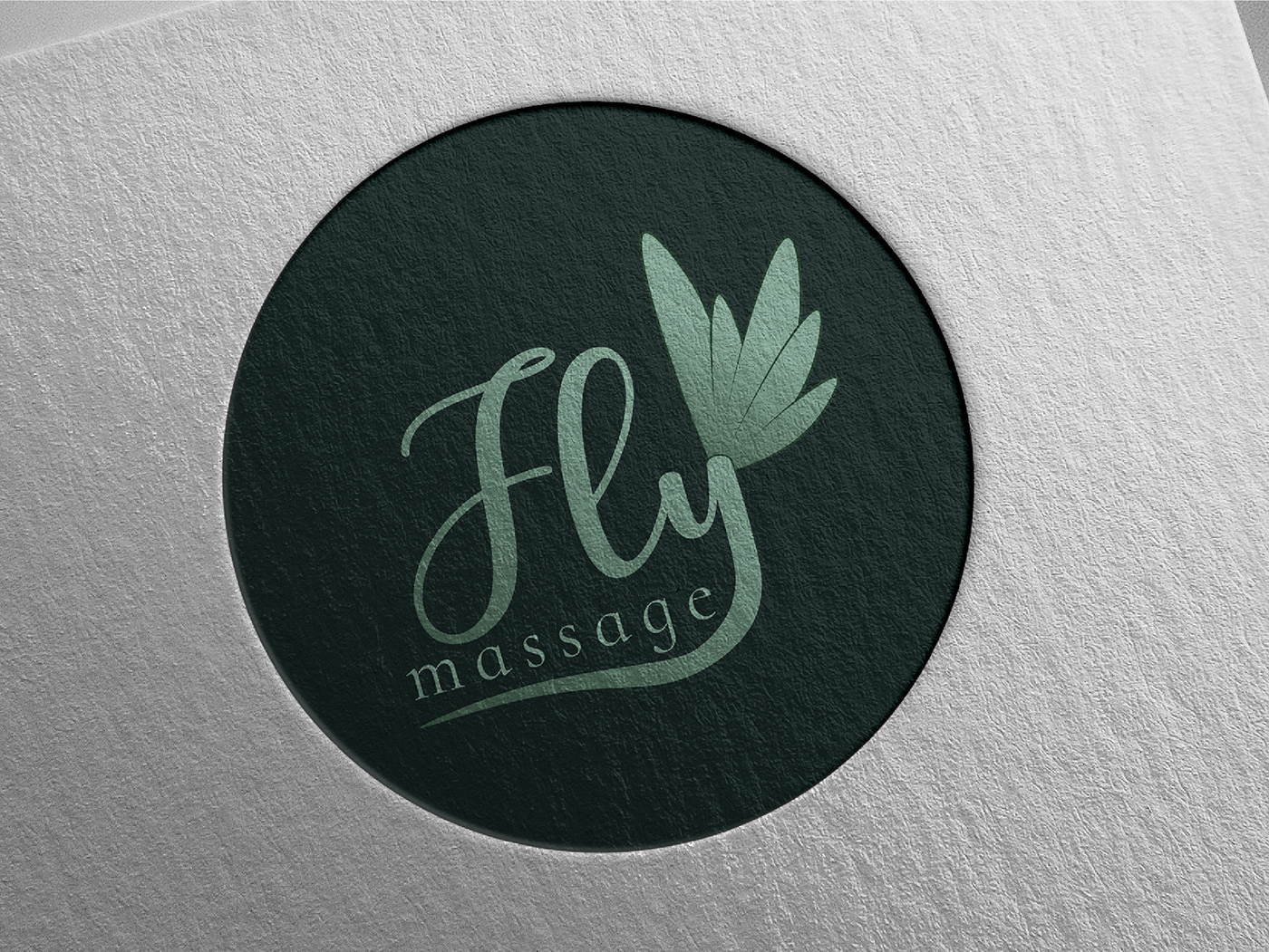 brand identity branding  design flower logo Logo Design logos Logotype massage wings