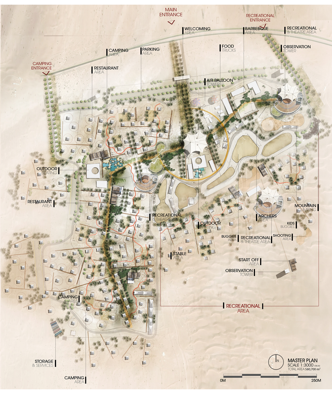 3dsmax architecture camp corona desert desertarchitecture desertlandscape rendering urbandesign visualization