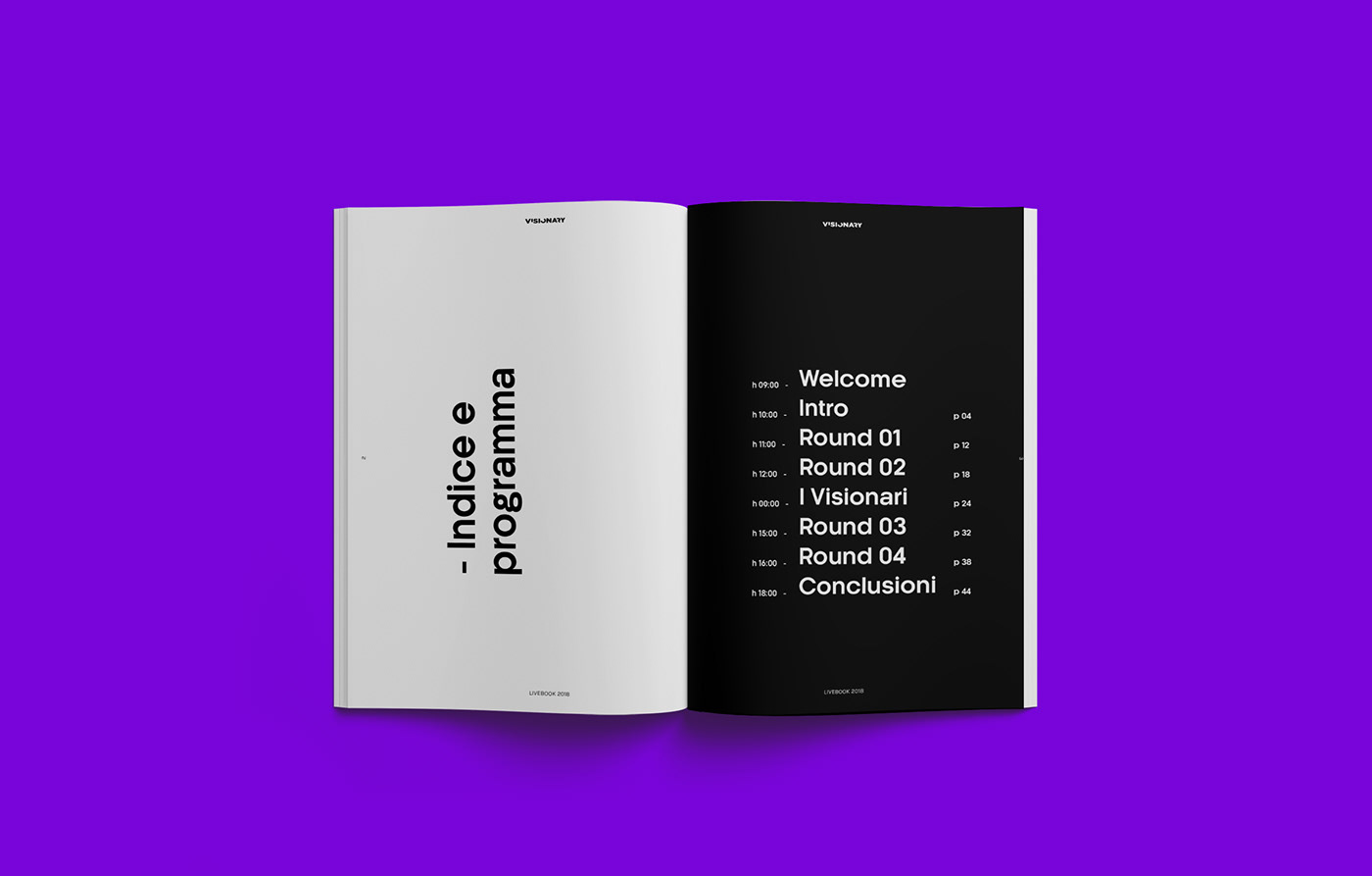 Livebook editorial Layout design brochure future typography   InDesign ILLUSTRATION  Event