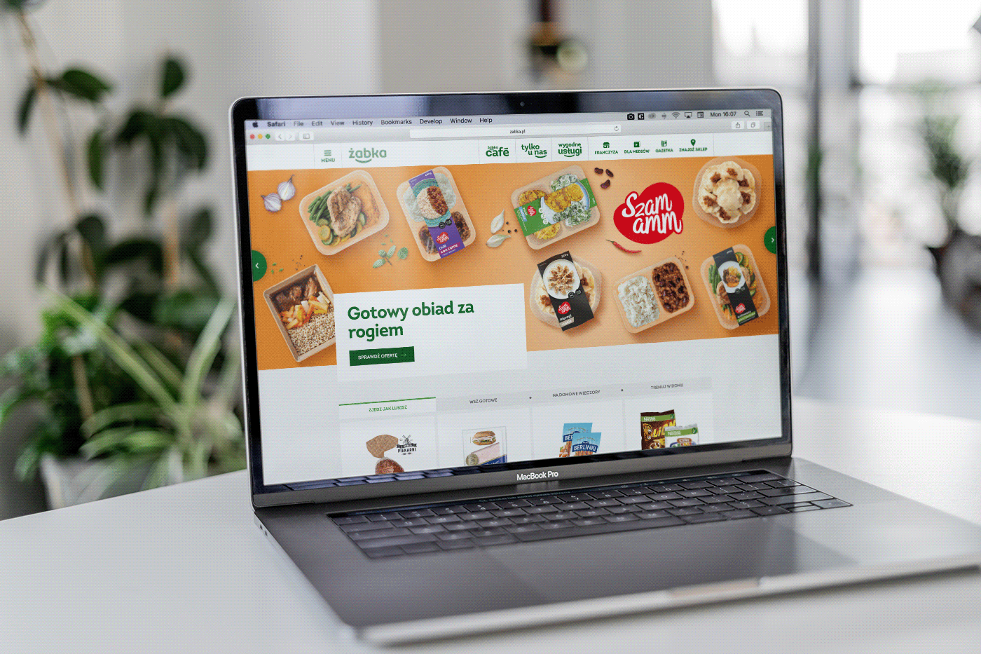 FMCG groceries promo shop Shopping UI Web Website żabka