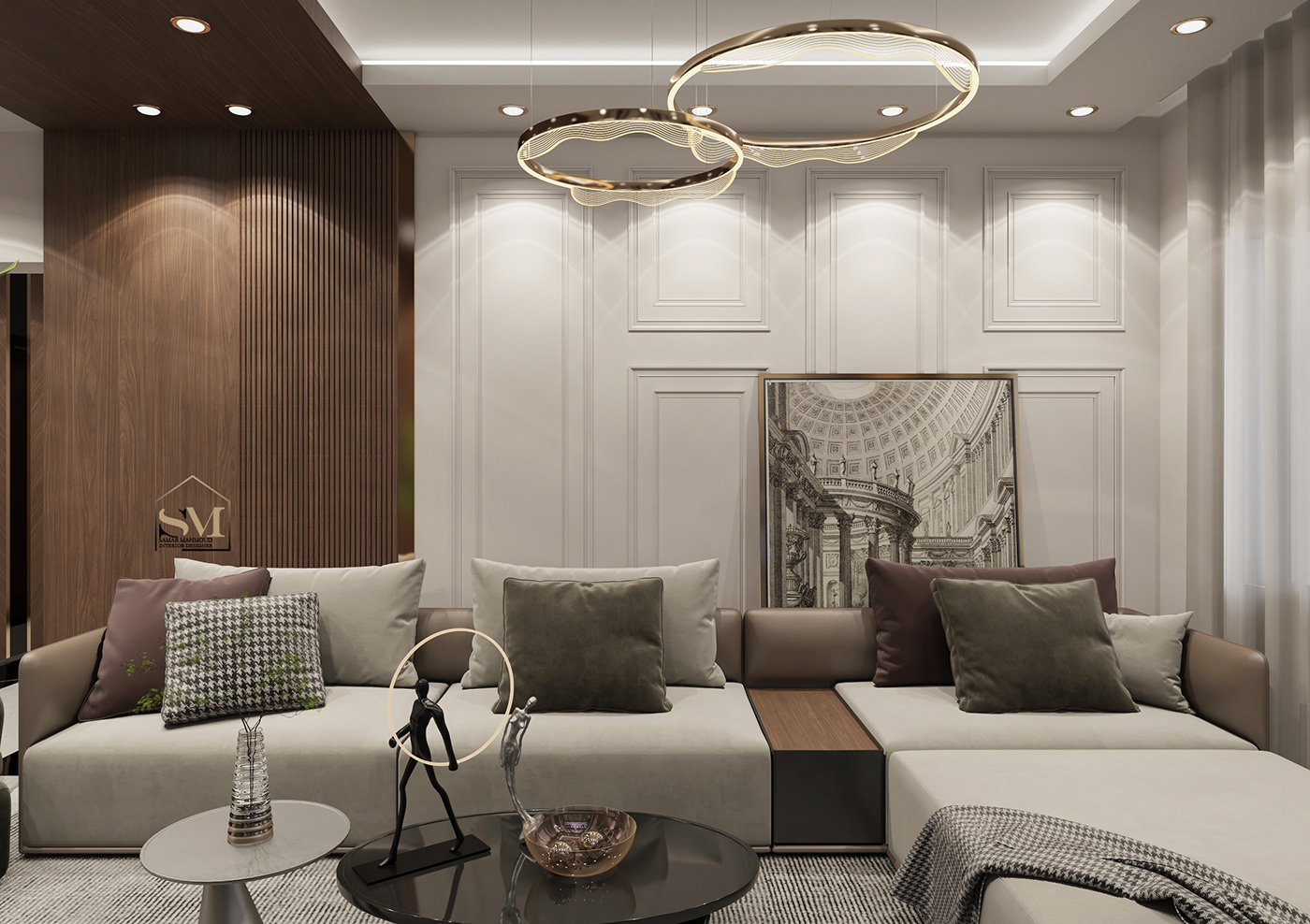 3D interior design  living living room room tvroom visualization