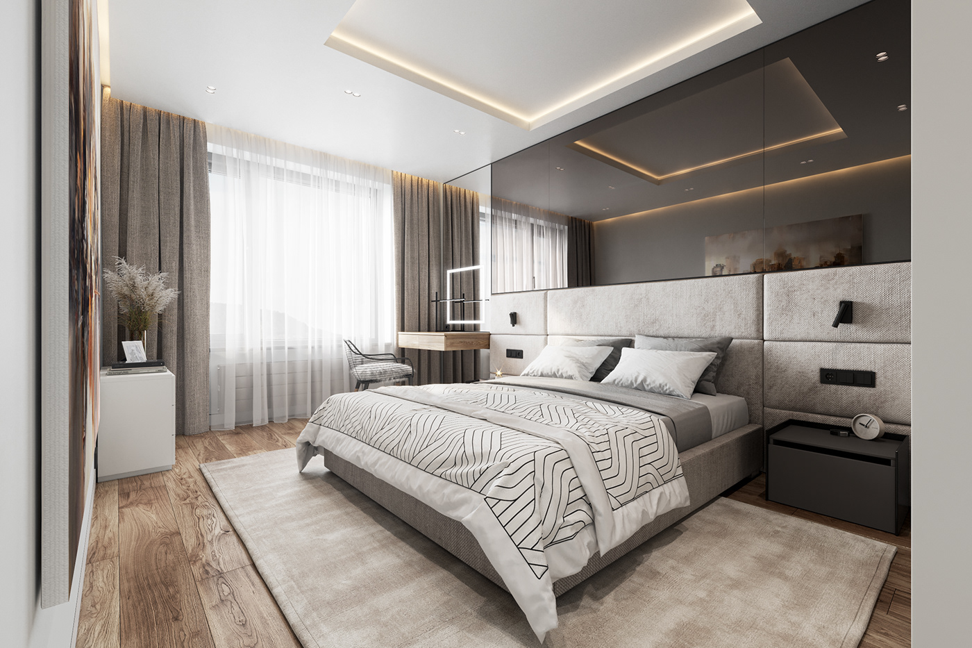 3ds max contemporary design corona renderer Interior interior design  stylish design