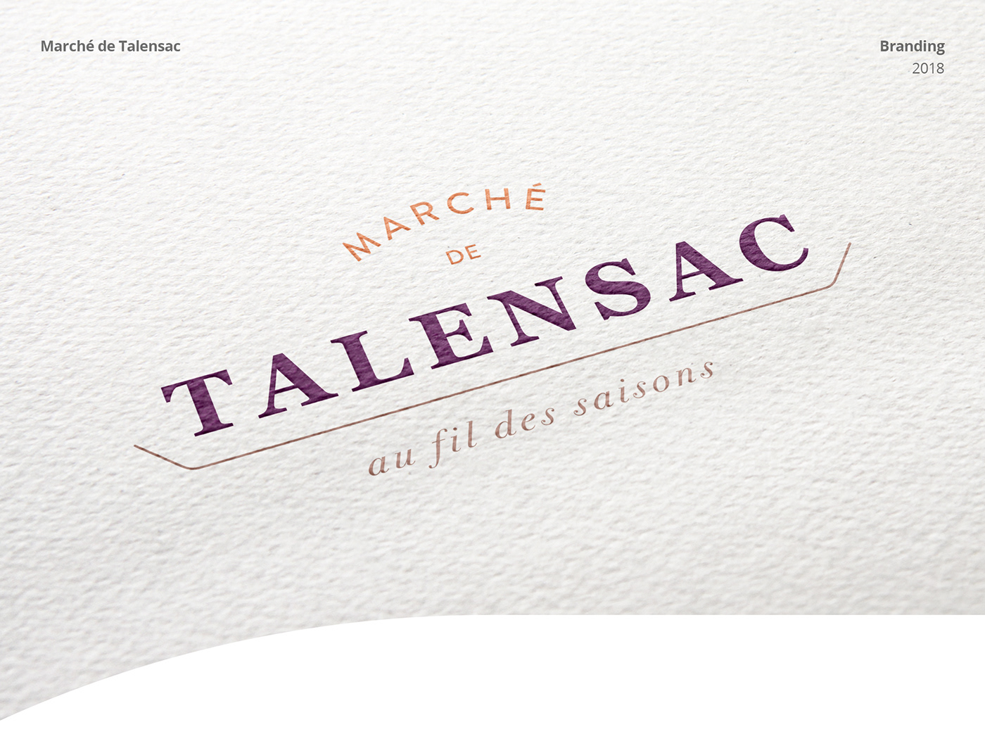branding  market logo campaign ILLUSTRATION  talensac Nantes Socialmedia