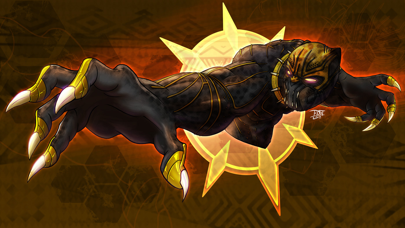 black panther marvel comic killmonger wakanda Vibranium africa king