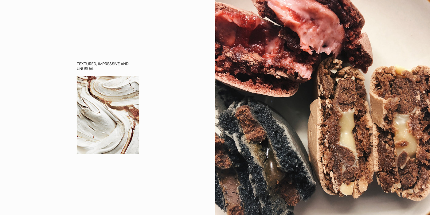 desserts Website UI/UX Figma Website Design Ecommerce aesthetic minimal business