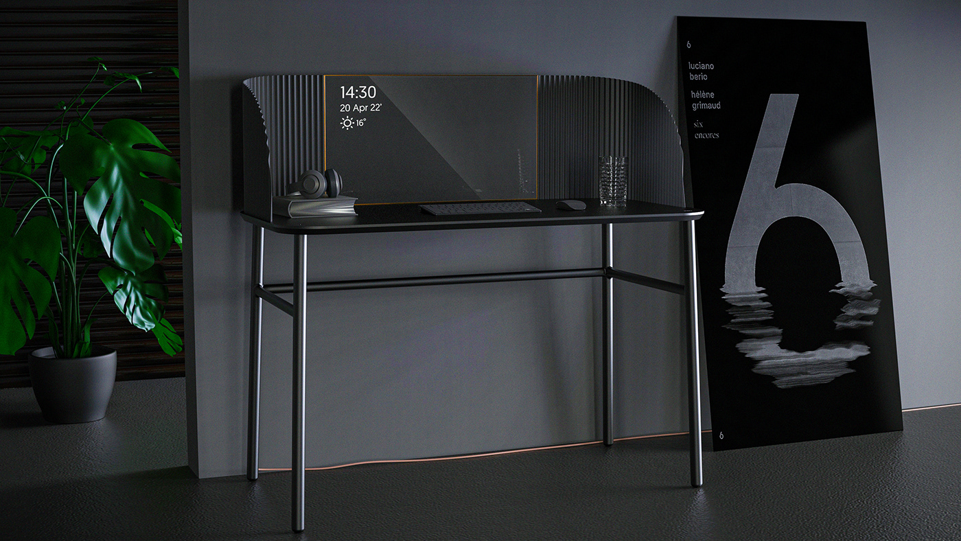 design furniture industrial design  innovation interior design  Technology lg OLED home wellbeing