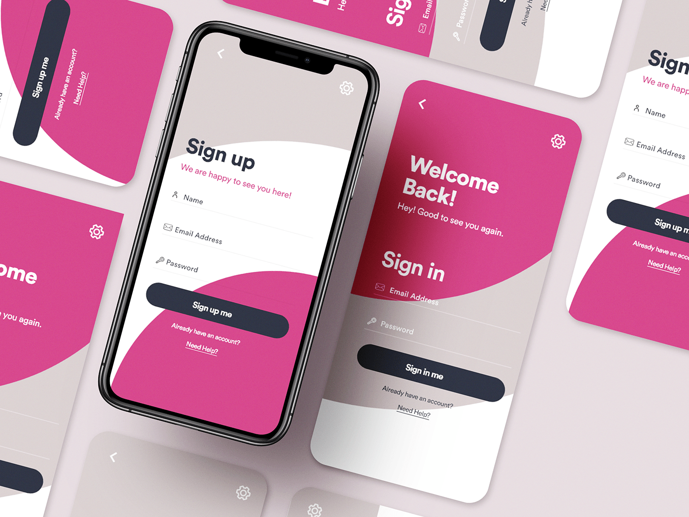 Login In Screen Design Concept V2 On Behance