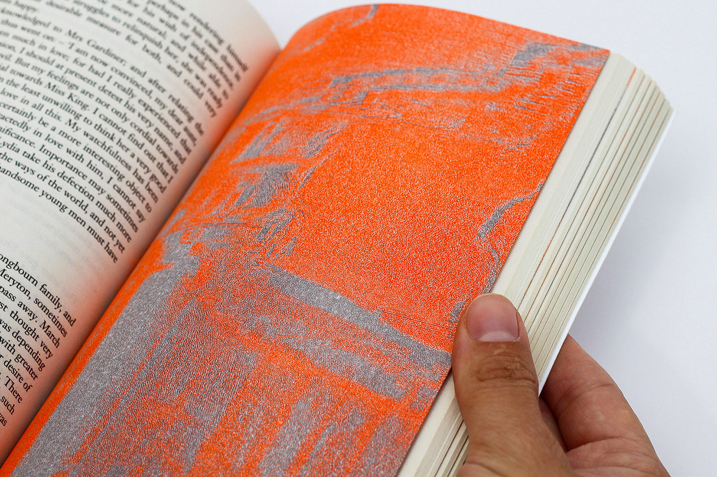 jane austen book design literature book cover austen Riso risograph abstract Warp manipulation